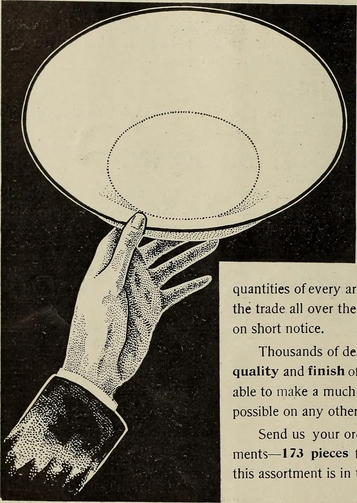 An illustration from Crockery & glass journal, 1875, leaf 405