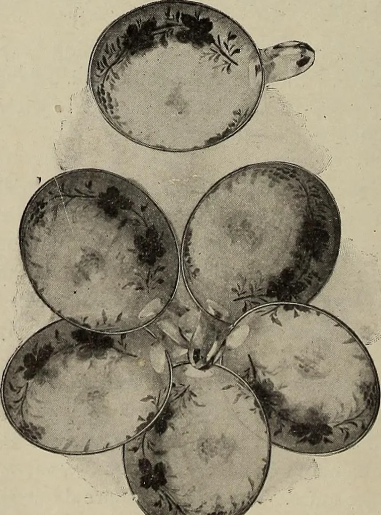 An illustration from Crockery & glass journal, 1875, leaf 449