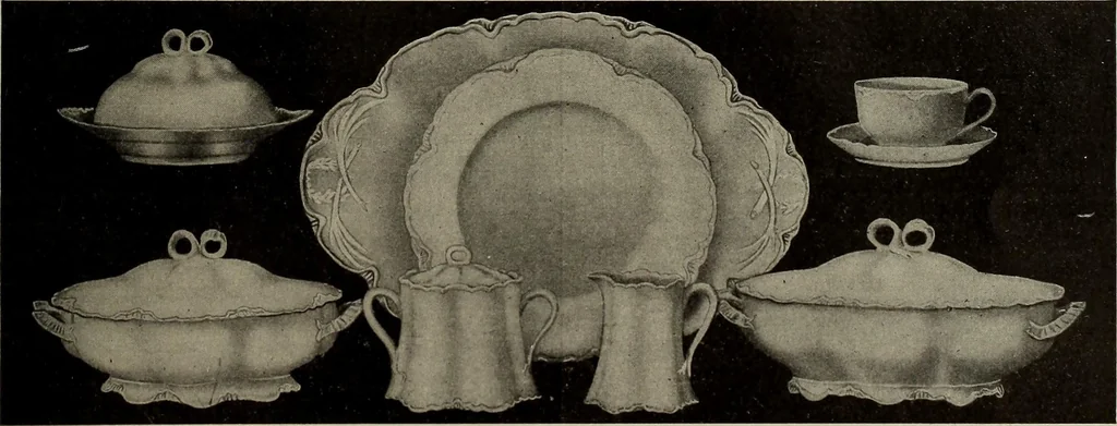 An illustration from Crockery & glass journal, 1875, leaf 482