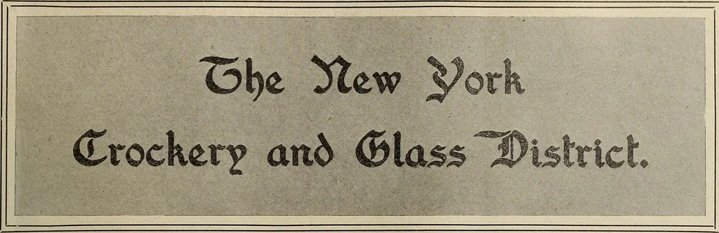 An illustration from Crockery & glass journal, 1875, leaf 52