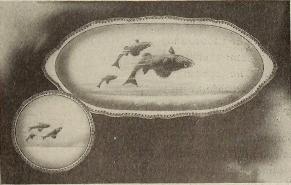 An illustration from Crockery & glass journal, 1875, leaf 130