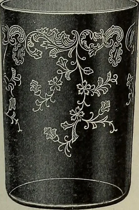 An illustration from Crockery & glass journal, 1875, leaf 156