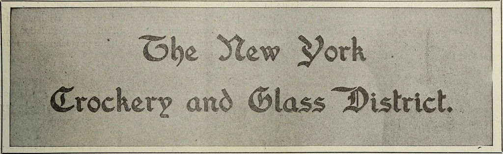 An illustration from Crockery & glass journal, 1875, leaf 212