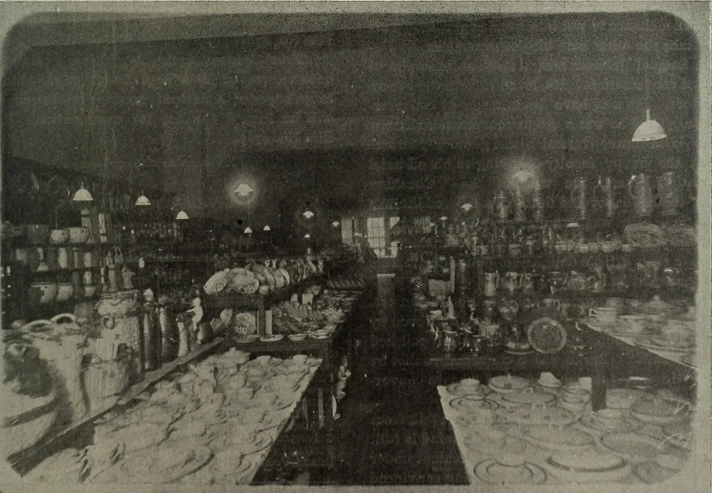An illustration from Crockery & glass journal, 1875, leaf 230