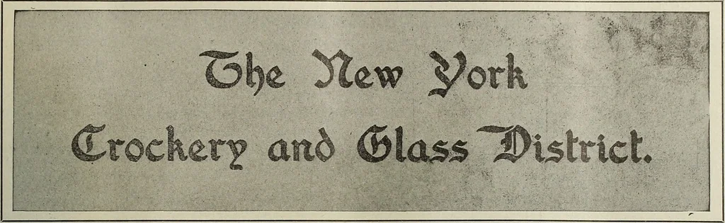 An illustration from Crockery & glass journal, 1875, leaf 388