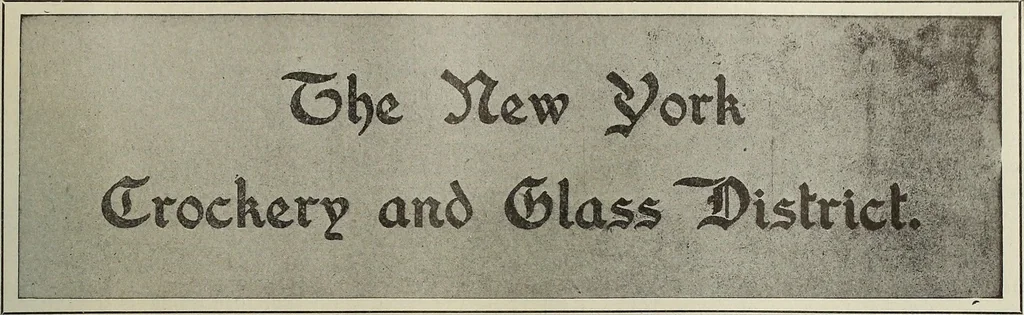 An illustration from Crockery & glass journal, 1875, leaf 404