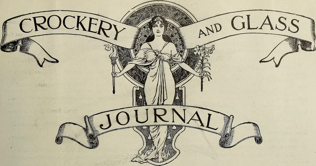 An illustration from Crockery & glass journal, 1875, leaf 42