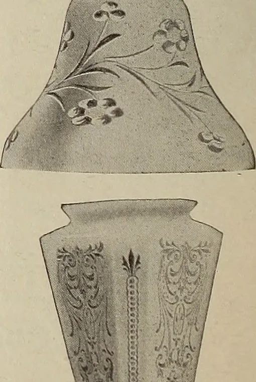 An illustration from Crockery & glass journal, 1875, leaf 435
