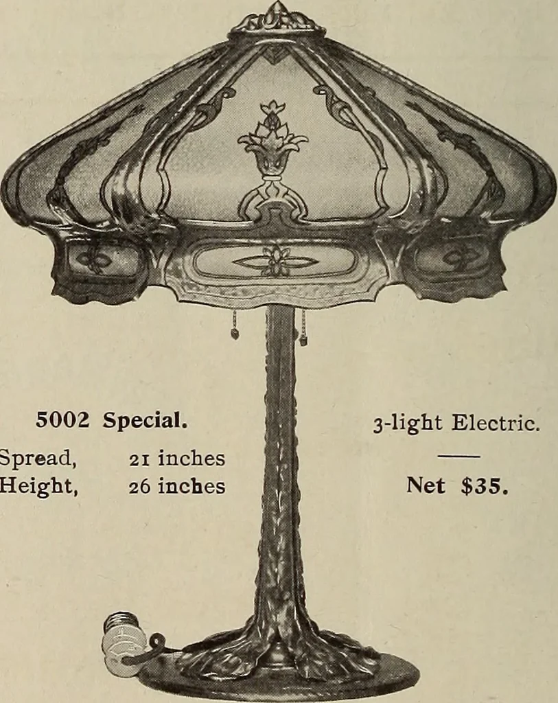 An illustration from Crockery & glass journal, 1875, leaf 447