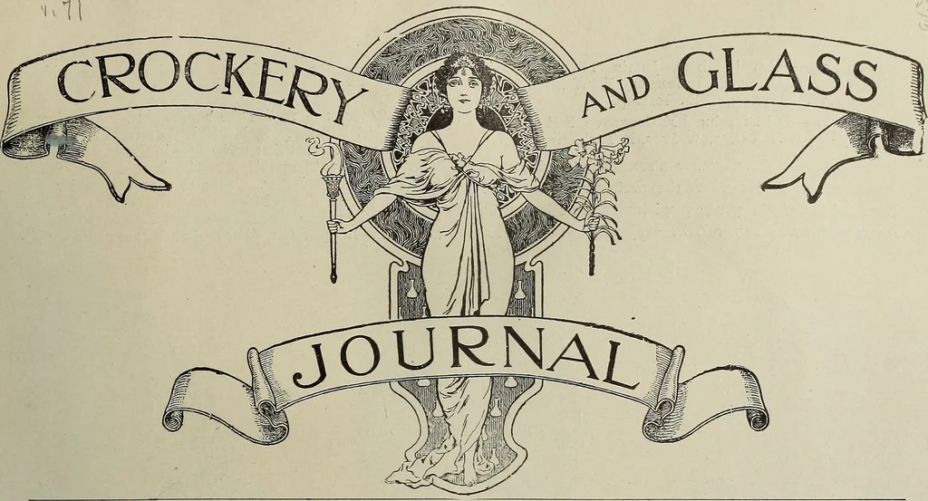 An illustration from Crockery & glass journal, 1875, leaf 8