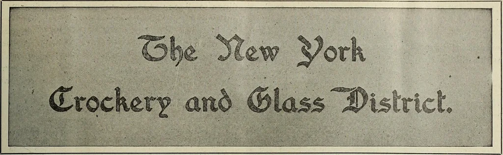 An illustration from Crockery & glass journal, 1875, leaf 116