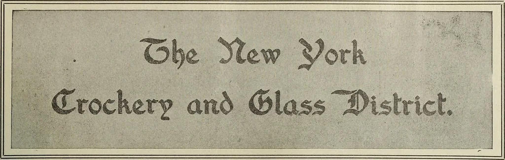An illustration from Crockery & glass journal, 1875, leaf 18