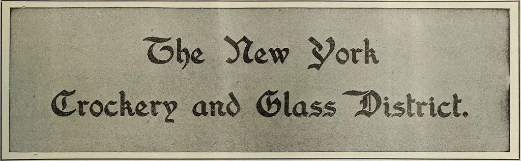An illustration from Crockery & glass journal, 1875, leaf 344