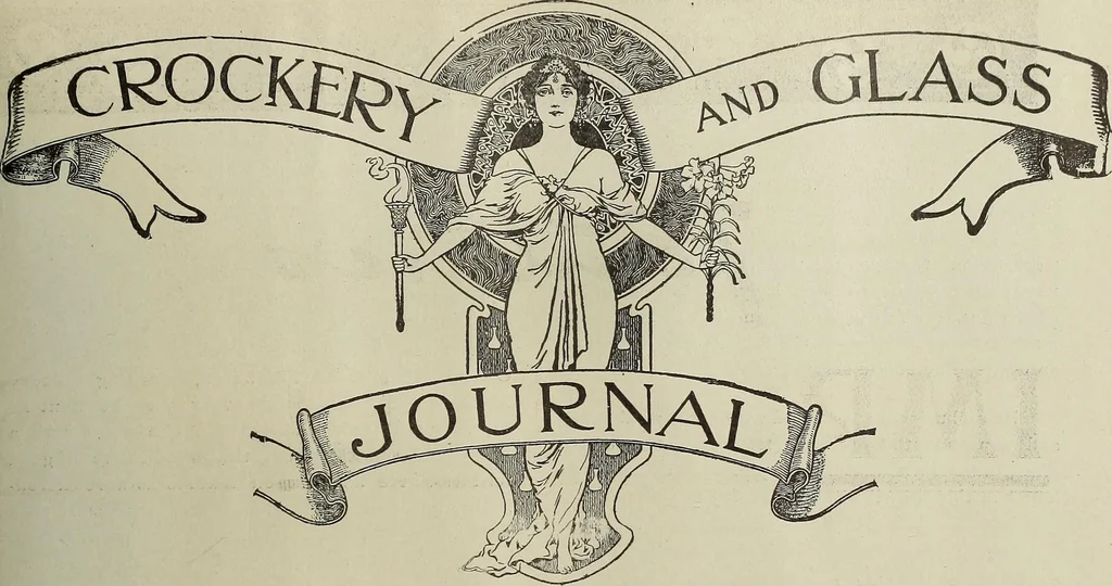 An illustration from Crockery & glass journal, 1875, leaf 358