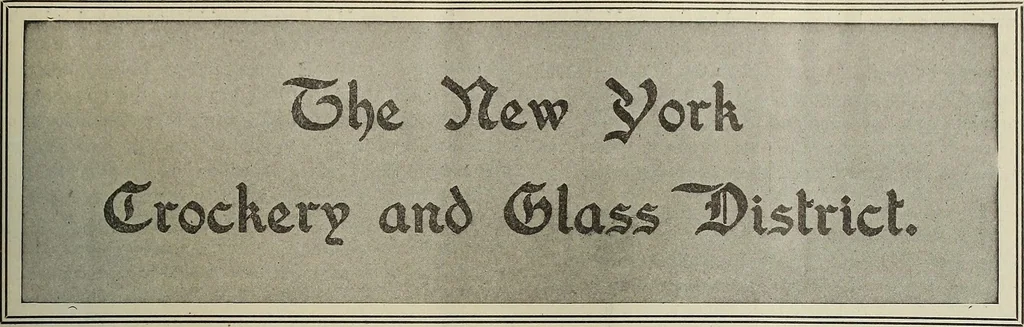An illustration from Crockery & glass journal, 1875, leaf 374