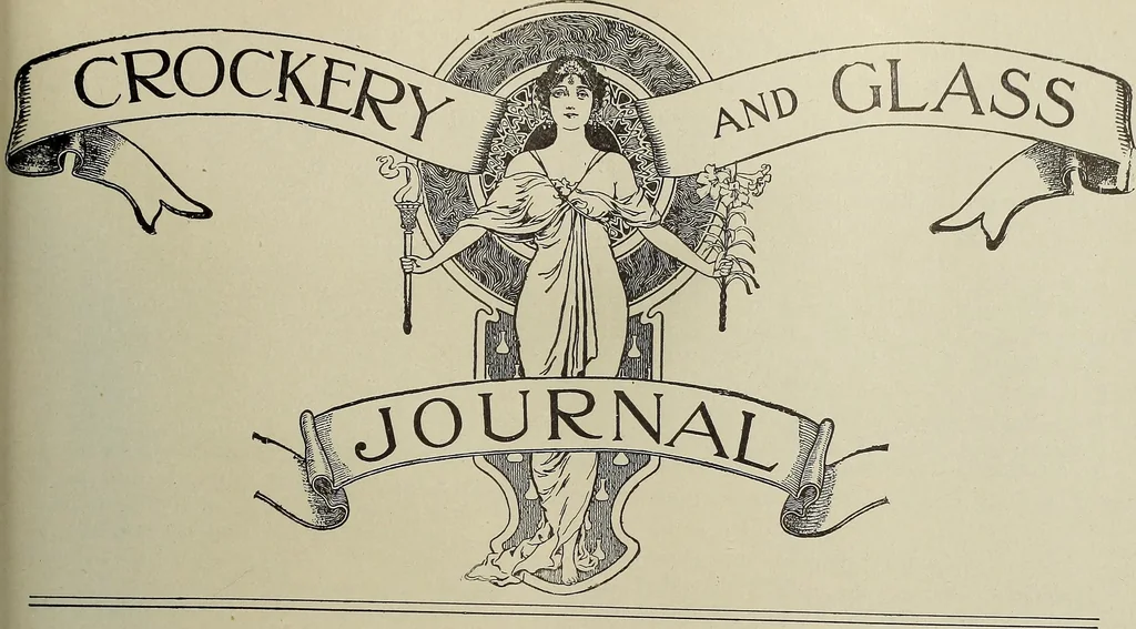 An illustration from Crockery & glass journal, 1875, leaf 404