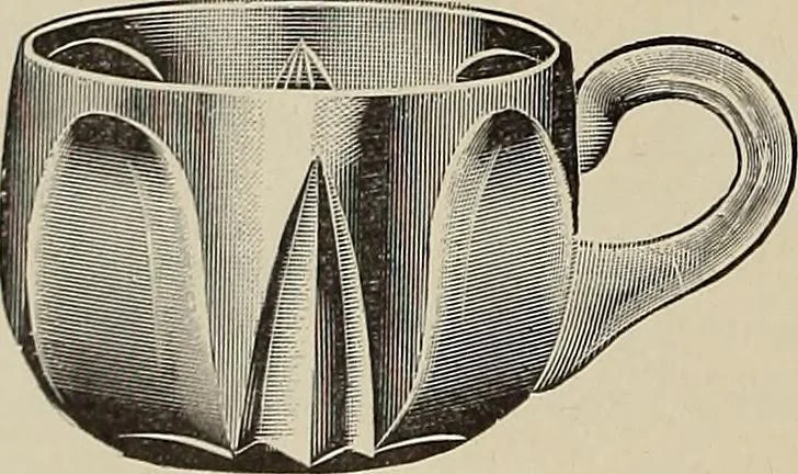 An illustration from Crockery & glass journal, 1875, leaf 409