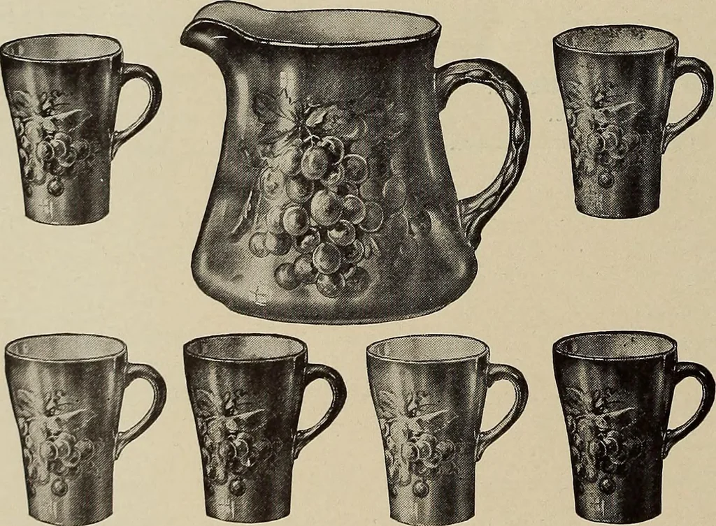 An illustration from Crockery & glass journal, 1875, leaf 419