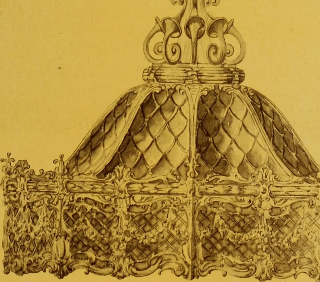 An illustration from Crockery & glass journal, 1875, leaf 434