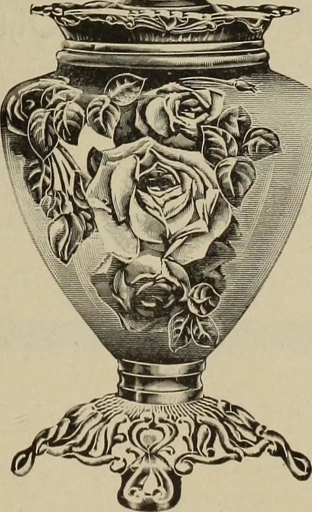 An illustration from Crockery & glass journal, 1875, leaf 438
