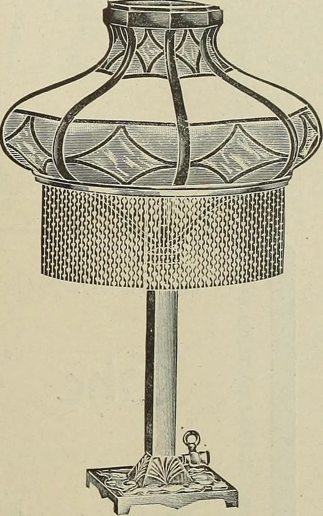 An illustration from Crockery & glass journal, 1875, leaf 438