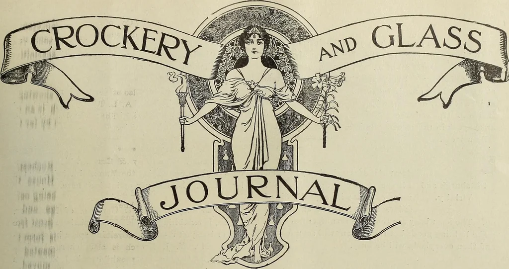 An illustration from Crockery & glass journal, 1875, leaf 44
