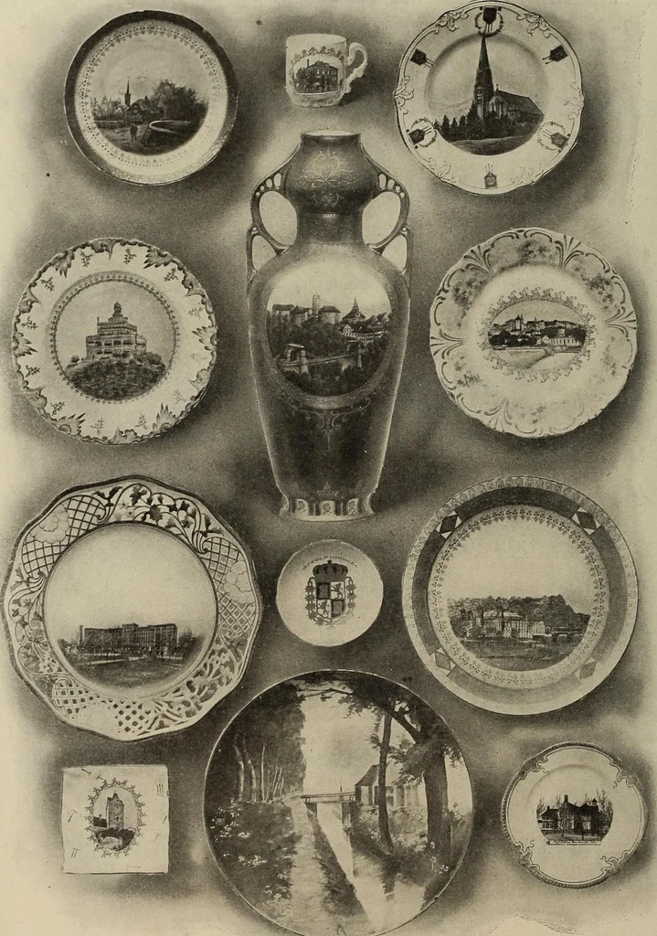 An illustration from Crockery & glass journal, 1875, leaf 459