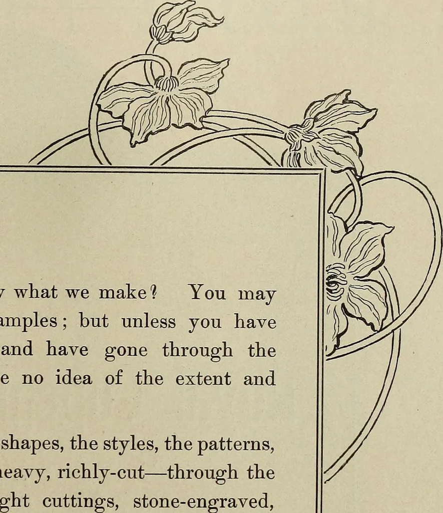 An illustration from Crockery & glass journal, 1875, leaf 466