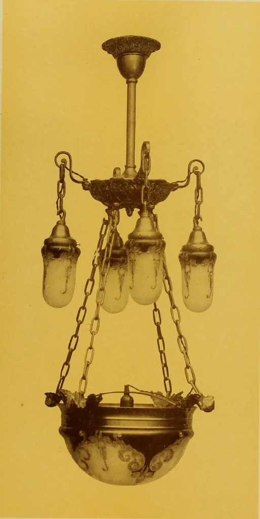 An illustration from Crockery & glass journal, 1875, leaf 486