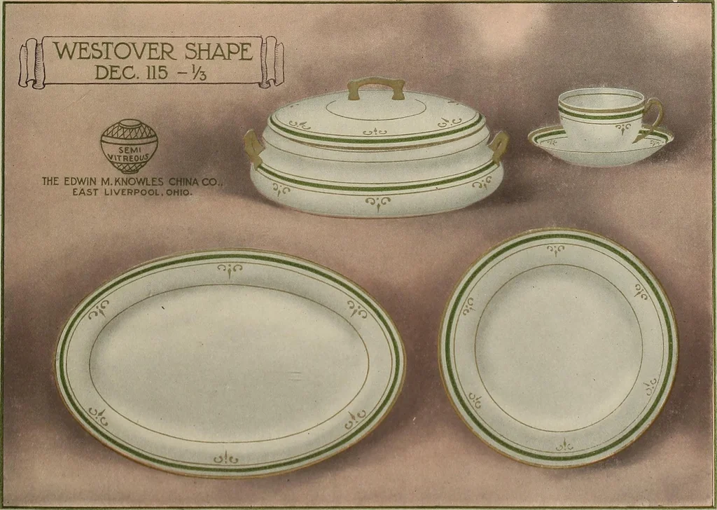 An illustration from Crockery & glass journal, 1875, leaf 528