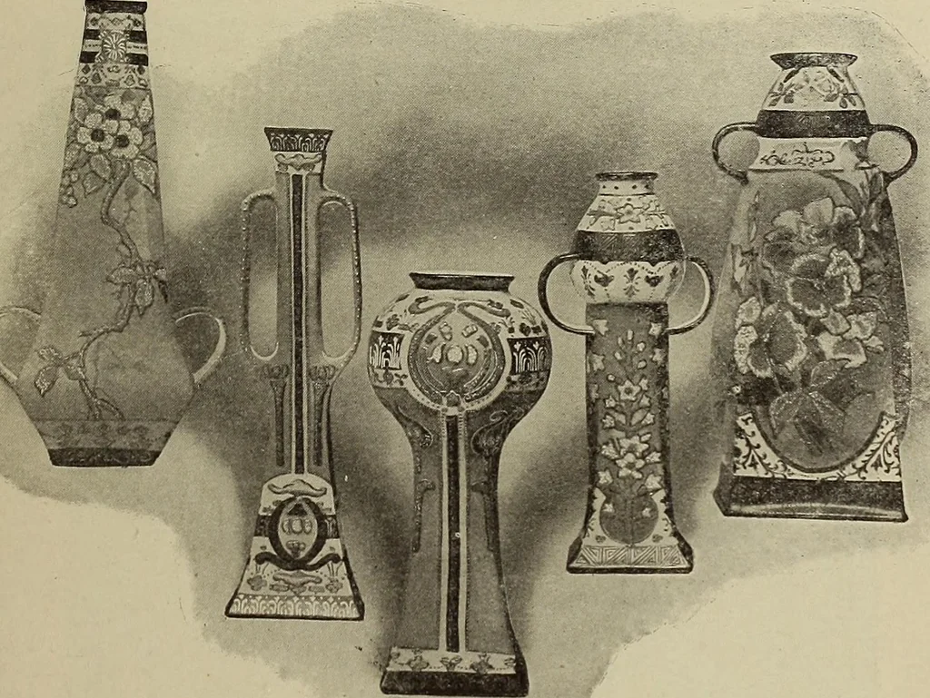 An illustration from Crockery & glass journal, 1875, leaf 530
