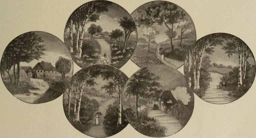 An illustration from Crockery & glass journal, 1875, leaf 572