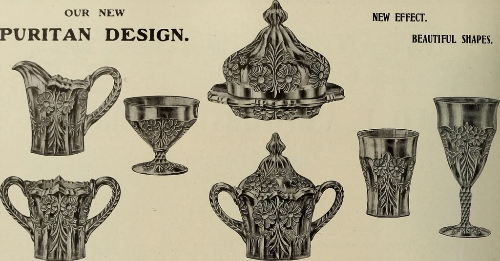 An illustration from Crockery & glass journal, 1875, leaf 587
