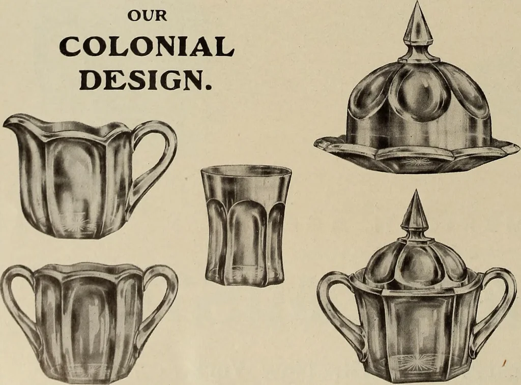 An illustration from Crockery & glass journal, 1875, leaf 587
