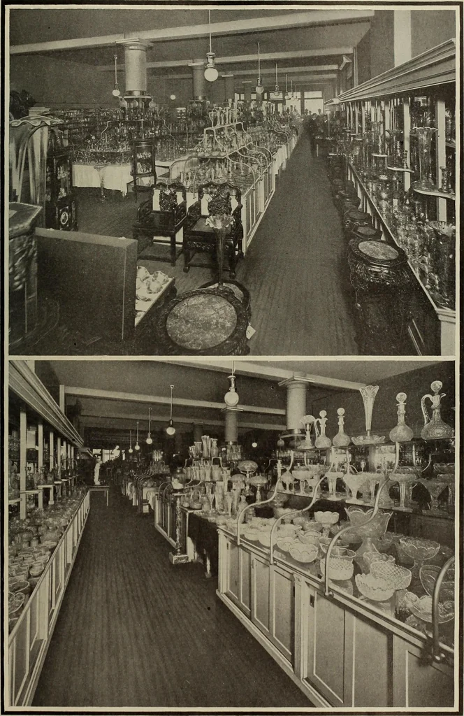 An illustration from Crockery & glass journal, 1875, leaf 604