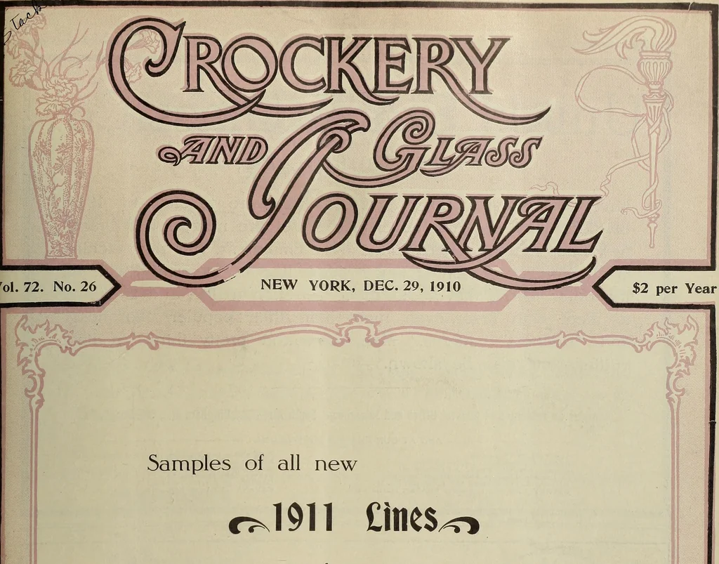 An illustration from Crockery & glass journal, 1875, leaf 620