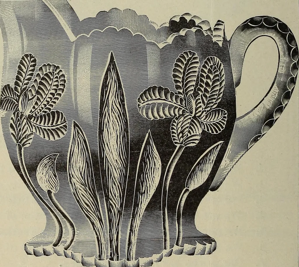 An illustration from Crockery & glass journal, 1875, leaf 631