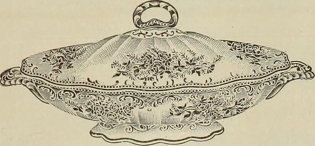 An illustration from Crockery & glass journal, 1875, leaf 634