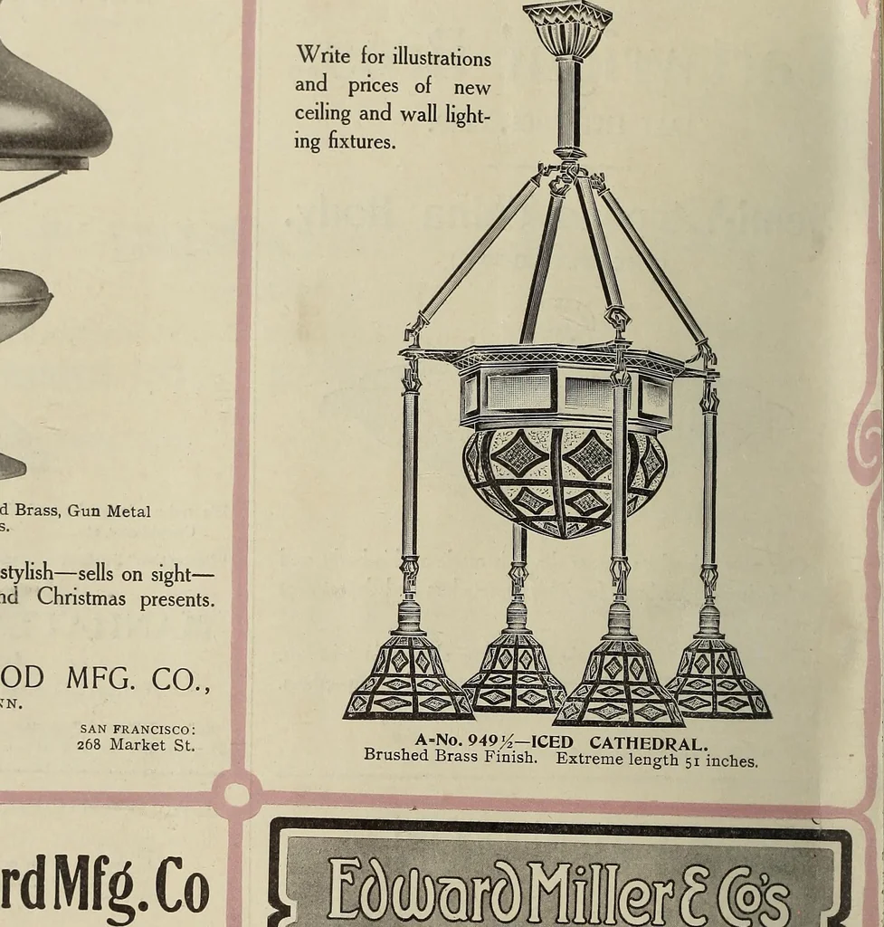 An illustration from Crockery & glass journal, 1875, leaf 637