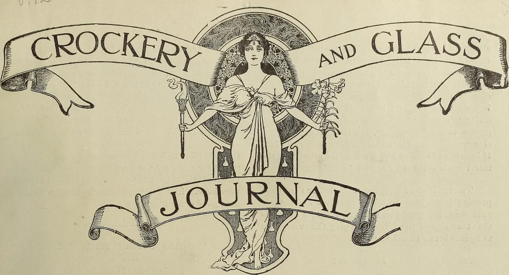 An illustration from Crockery & glass journal, 1875, leaf 8