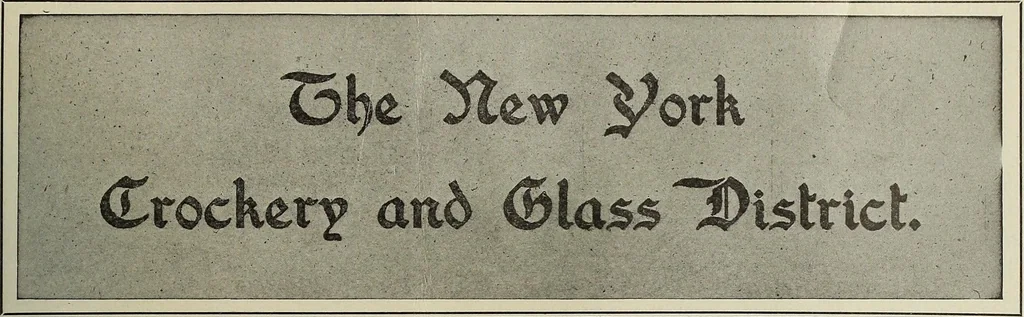 An illustration from Crockery & glass journal, 1875, leaf 92