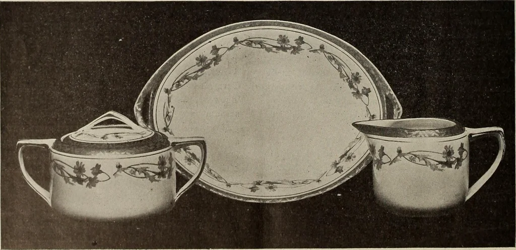 An illustration from Crockery & glass journal, 1875, leaf 109