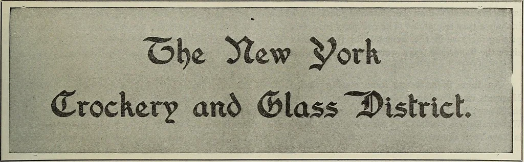 An illustration from Crockery & glass journal, 1875, leaf 156