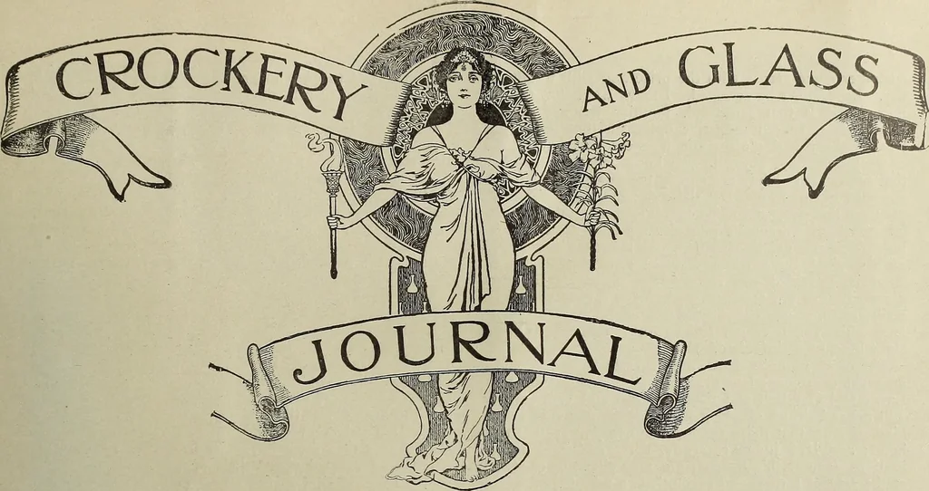 An illustration from Crockery & glass journal, 1875, leaf 30