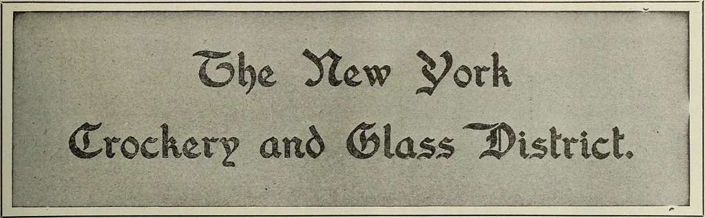 An illustration from Crockery & glass journal, 1875, leaf 332