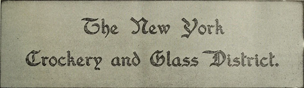 An illustration from Crockery & glass journal, 1875, leaf 348