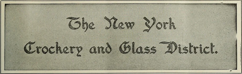 An illustration from Crockery & glass journal, 1875, leaf 380