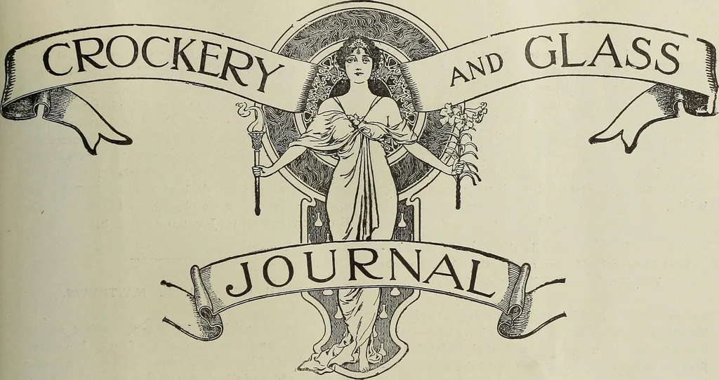 An illustration from Crockery & glass journal, 1875, leaf 396