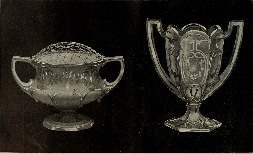 An illustration from Crockery & glass journal, 1875, leaf 419