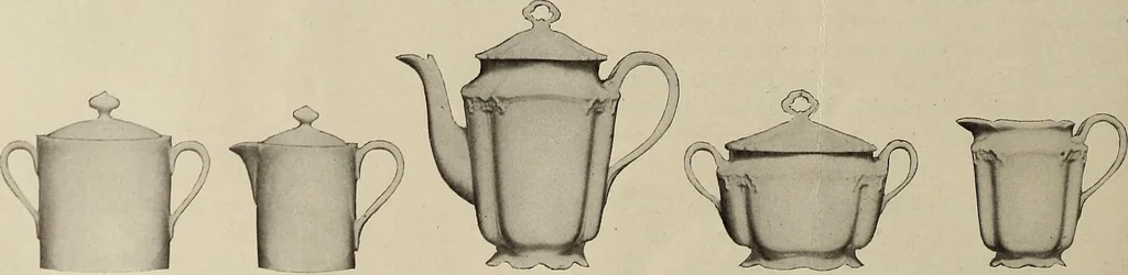 An illustration from Crockery & glass journal, 1875, leaf 435
